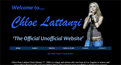 Desktop Screenshot of chloelattanzi.com